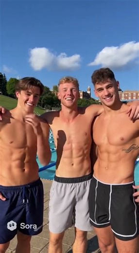 #athlete #fit #muscular #abs #male #swimming