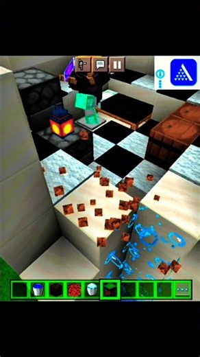 Lokicraft up and down elevator 🛗 #gaming