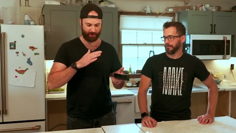 Make your own concrete countertops (from a kit!)