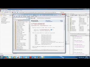 mexopencv, Tutorial 4: Feature Extraction and Matching