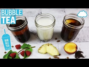 Was ist eigentlich Bubble Tea? Bubble Tea selber machen | ohne Zucker
