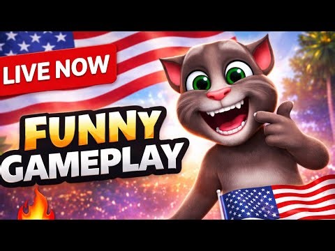 My Talking Tom 2 LIVE 😺 Funniest Cat Clips! 😂 | #shortsfeed #live #viraltom #game #trending