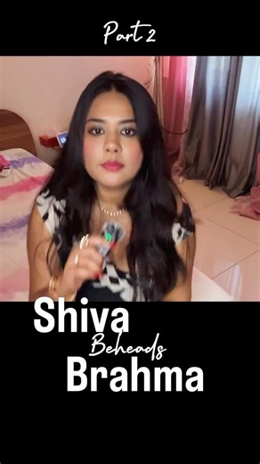 Part 2: Shiva beheads Brahma #mythology #shiva #brahma