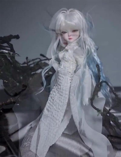 BJD Doll Full Set 1/6: Fantasy Dragon Resin Art Doll