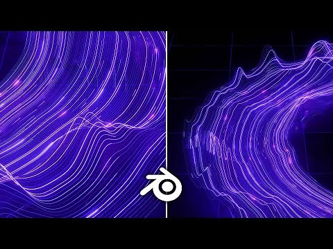 How Beautiful Light Trails Are Made in Blender 4.5 ￼