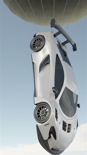 McLaren Falling From The Sky? #Supercar #CGIAnimation #CarStunt #McLaren