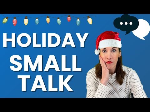 Holiday Small Talk with Aphasia | Free Speech Therapy Practice for Stroke, TBI, Brain Tumor