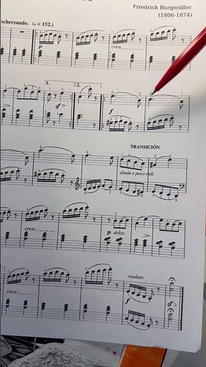 Burgmüller’s Arabesque — quick, crisp, iconic.