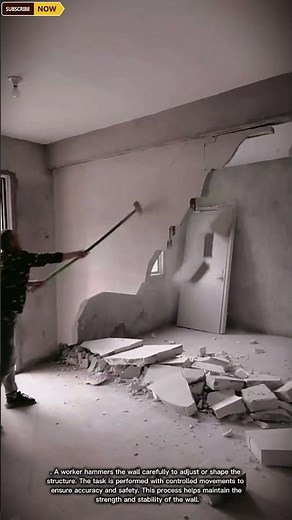 Interior Wall Demolition and Structural Adjustment Process