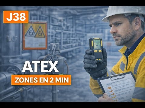 ATEX : zones 0, 1, 2 expliquées simplement (erreurs terrain à éviter) | J38
