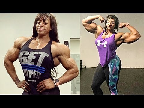 Iron Muscles Girl | Monique Jones Workout | Female Bodybuilding Fbb