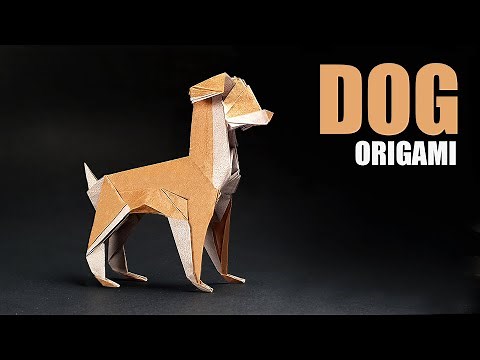 Origami Dog step by step 【ORIGAMI DOG】