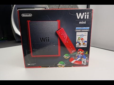 Unboxing Nintendo Wii Mini with Mario Kart Bundle