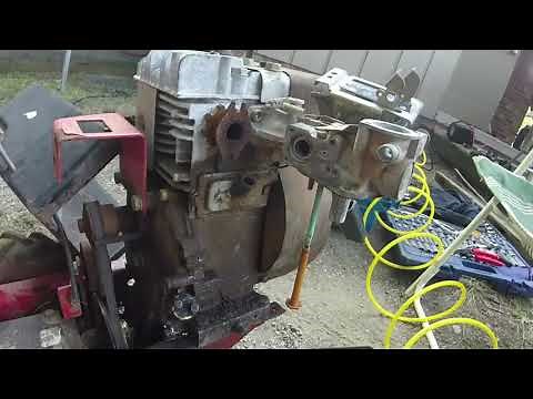 Learning how to put back together a Troy-Bilt Tuffy rear tine tiller