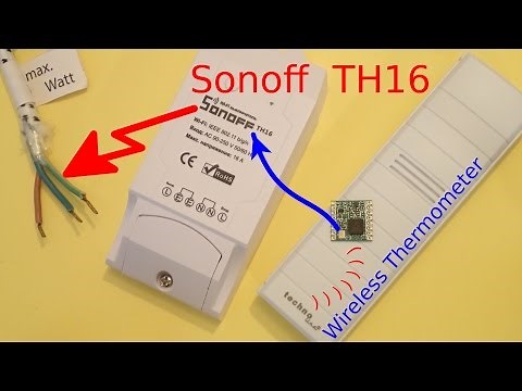 #8 Sonoff TH16 programming and the I²C bus