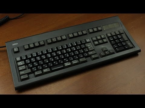Sega TeraDrive HTR-2106 keyboard review (Alps buckling spring)