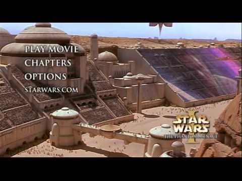 Star Wars Episode I The Phantom Menace DVD Menu 1