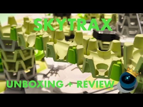 SkyTrax Action set - Unboxing, Review + Track! | GraviTrax King