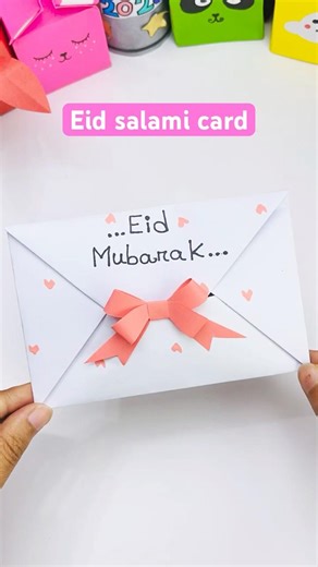 Easy Eid Salami Card Making 💵#shorts #gift #eidmubarak #eid #eidspecial #youtubeshorts #viralcraft