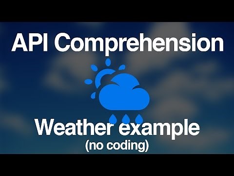 Comprendre une API - Exemple avec la météo