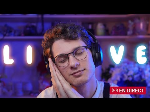 LIVE ASMR, Frissons garantis 🤭🧡 | Caméra & Micros INCROYABLES