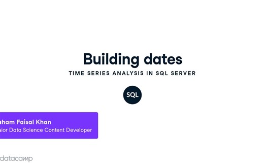 SQL Server 中的时间序列分析 - Time Series Analysis in SQL Server 2023-11