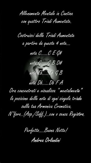 Allenamento Mentale con le Triadi Aumentate - Pillole di Armonica Cromatica jazz