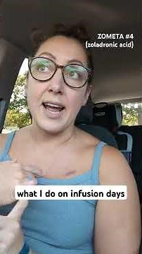 What I do on infusion days | Zometa for breast cancer