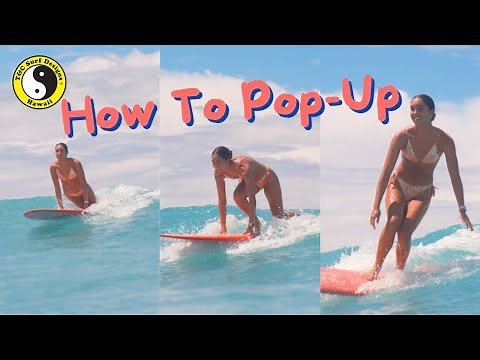 How to Pop Up On A Longboard - How To Paddle - How To Properly Lay On Longboard
