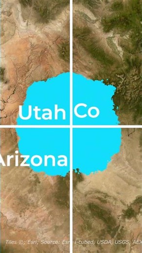 The Only Place Where You Can Stand in 4 US States at Once (Four Corners) 🇺🇸🗺️