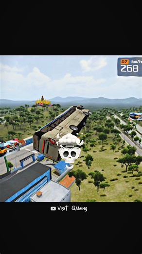 Flying Jet ⚡ Top Speed Mod Version Bus 🎯 #shorts