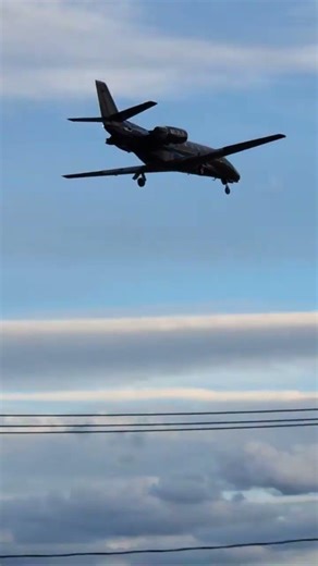 Cessna Citation Excel/XLS(twin-jet) Landing at Teterboro Airport #planelandind