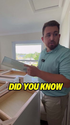 DID YOU KNOW? Glass tile makes a gorgeous backsplash, but if the paper backing gets wet before installation, it can be ruined! #kitchendesign #kitchenremodel #dreamkitchen #homesweethome | Home Love Construction