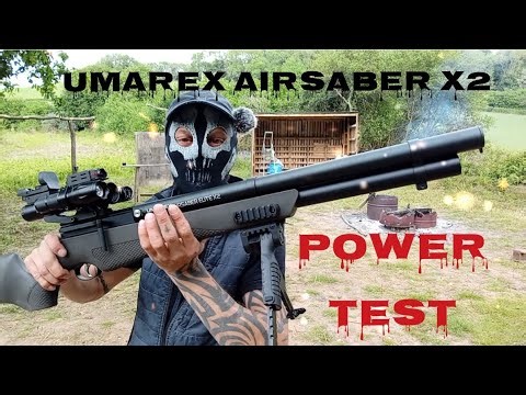 UMAREX AIRSABER X2 Testing the Power part 4