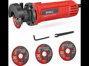 How To Operate SHALL 3 Inch High-Speed Cut Off Tool (NO BS)