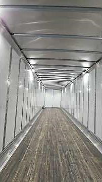 Easy how to install lights inside a semi truck trailer.