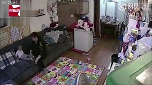 Nanny caught on film violently shaking and hitting a baby