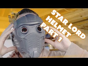 Cleaning up the Casting - Finishing the Star-Lord Helmet Kit Part 1