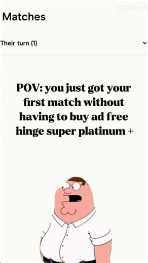 My first match