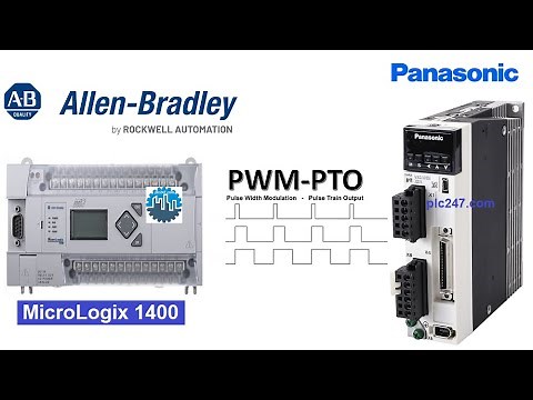 MicroLogix 1400 "Servo Control" Panasonic Minas A6