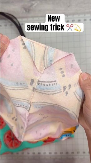 French seams and square corners : the easy way! 🧵🪡 #sewingeasy