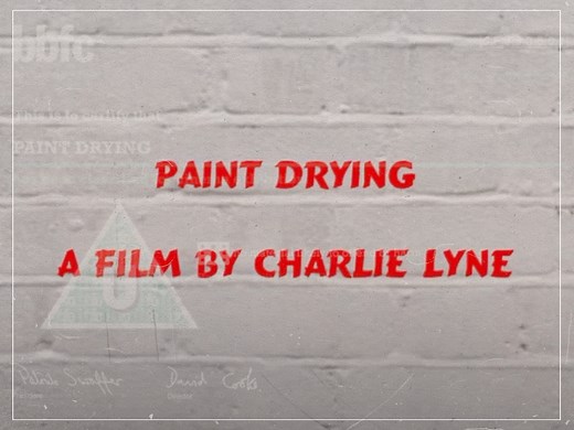 'Paint Drying' the protest movie against film classification