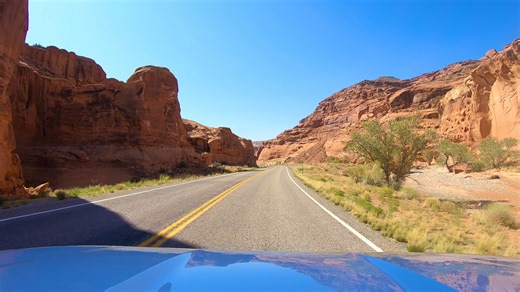 Utah State Route 95. Please note all photos, videos and reels on this page were taken by myself and my wife on our road trips in the USA and Canada. | Just Drive America