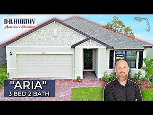 👀 Inside a DR Horton Aria Plan // New Home Tour in Cypress Bay, Palm Bay Florida