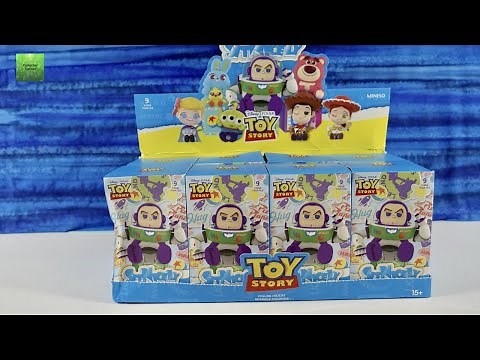 Toy Story Disney Pixar Miniso Sit Nicely Blind Box Figure Unboxing