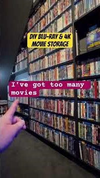 5 Attempts to complete my DIY Blu-ray Movie Storage Room 😂#homecinema