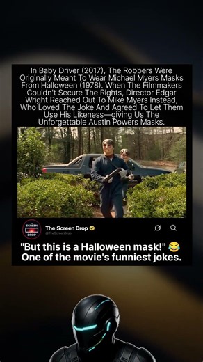 But this is a Halloween mask!" One of the movie's funniest jokes.