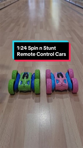 Perform epic stunts and tricks with the 1.24 Spin n’ Stunt Remote Control Car! 😎 🏎️ These action-packed, flipping and spinning RC cars have high-grip tyres for hairpin turns and rough terrain! 💥 Product codes: 220421, 220422 #smythstoys #rccar #remotecontrol #remotecontrolcar #rc #toytok #trend #trending #play #demo