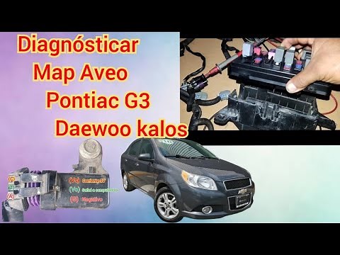 Aveo map sensor fault diagnosis P0105,P0106,P0107,P0108