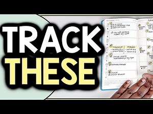 11 IDEAS TO TRACK IN ANY PLANNER